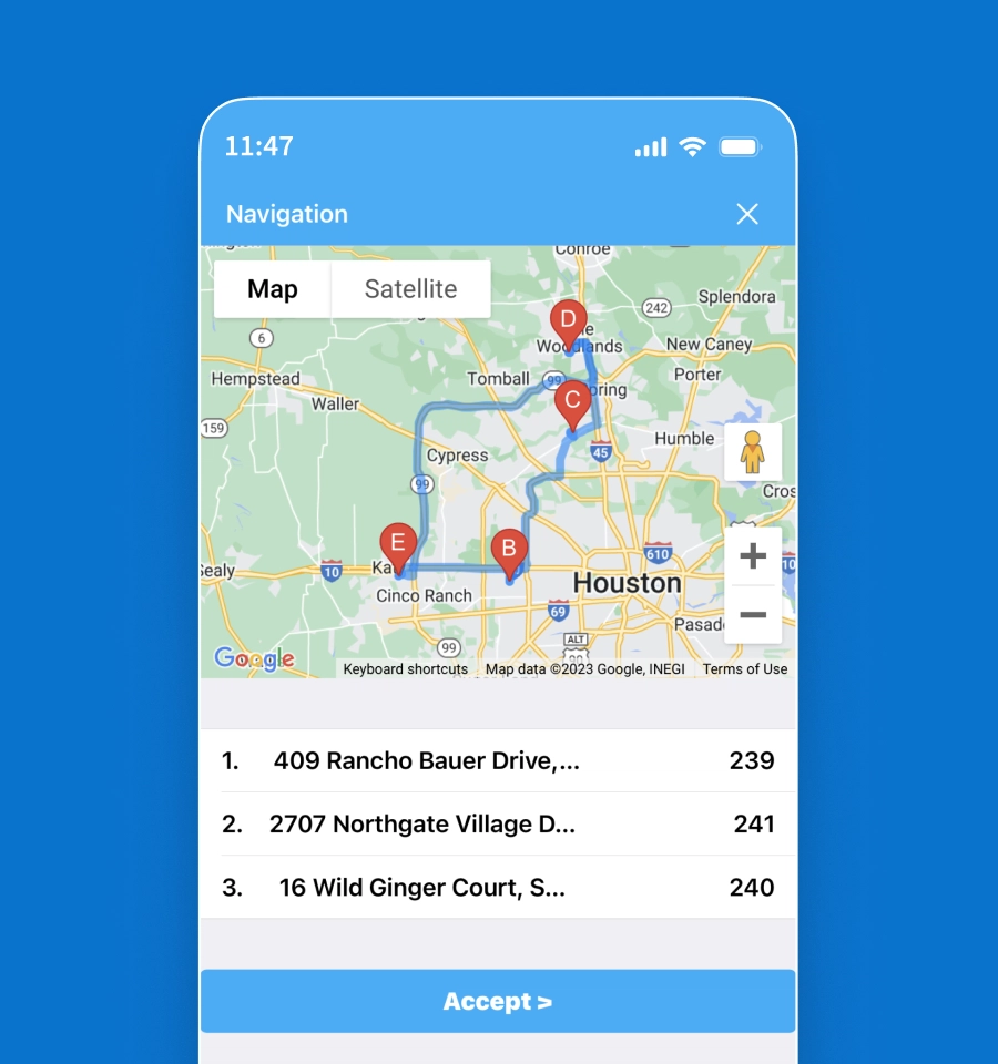 Know the route Image