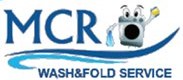 M.C.R LAUNDROMAT Logo