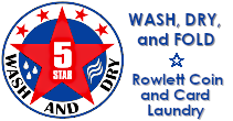 5 Star Wash And Dry Logo