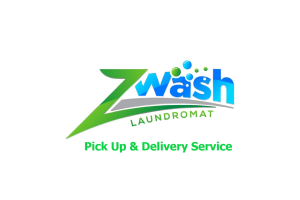 Z Wash Laundromat + Pickup & Delivery Logo