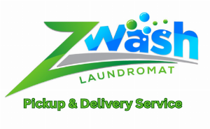 Z Wash Laundromat + Pickup & Delivery Logo