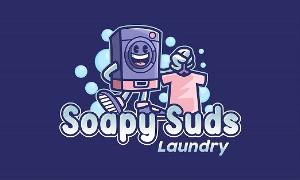 Soapy Suds Laundry Logo