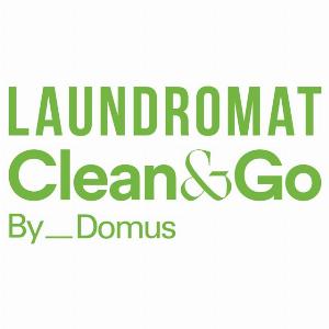 Laundromat Clean & Go by Domus O/O by The Wash Shop Laundromat Logo