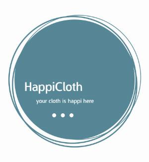 HappiCloth | Amaya Saujana Logo