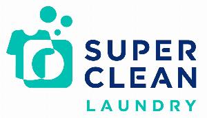 SUPER CLEAN LAUNDRY Logo