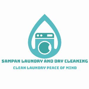 Sampan Laundry & Dry Cleaning Logo