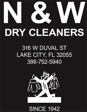 N&W DRY CLEANERS Logo