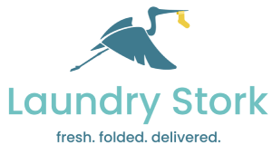The Laundry Stork Logo