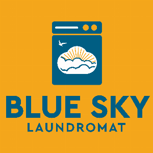 Blue Sky Laundromat Logo