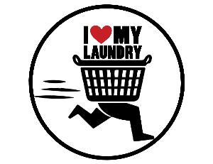 I Love My Laundry Logo
