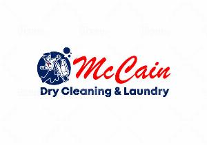 McCain Dry Cleaning & Laundry Logo