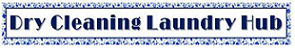 Dry Cleaning Laundry Hub Logo