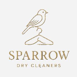 Sparrow Dry Cleaners Logo