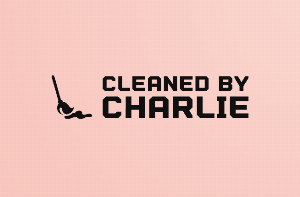 Cleaned by Charlie Logo