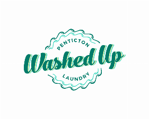 Penticton laundry - washed up Logo