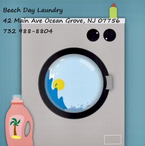 Beach Day Laundry Logo
