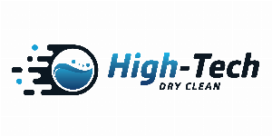 High-Tech Dry Cleaners Logo