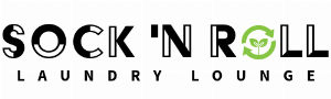 Sock 'n Roll Laundry Lounge Logo
