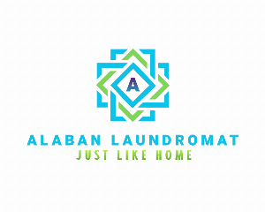 ALABAN LAUNDROMAT Logo