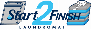 START 2 FINISH LAUNDROMAT Logo