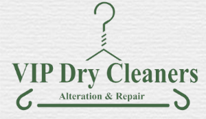 VIP Dry Cleaners Logo