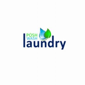 Posh Wash Laundry Logo