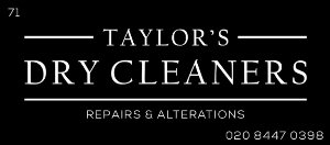 Taylor's Dry Cleaners Logo