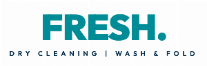 FRESH. Dry Cleaners Logo