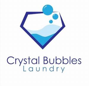 Crystal Bubbles Laundry Logo