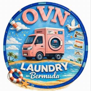 Overnight Laundry Service Logo