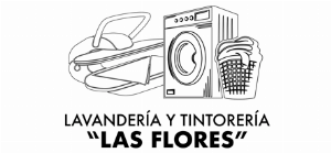 Lavandería y tintorería las flores Logo