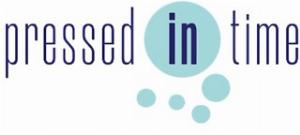 Pressed In Time Kingfisher Corner Logo