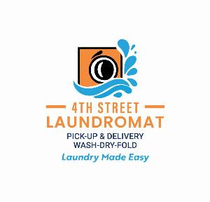 4TH STREET LAUNDROMAT Logo