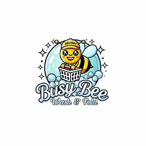 Busy Bee Wash & Fold (Antelope Valley) Logo