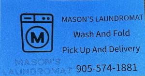 Mason's Laundromat Inc Logo
