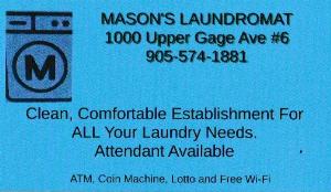 Mason's Laundromat Inc Logo