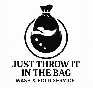 Just Throw It In The Bag Wash and Fold Service Logo