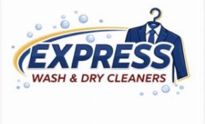 Express Wash & Dry Cleaner Logo
