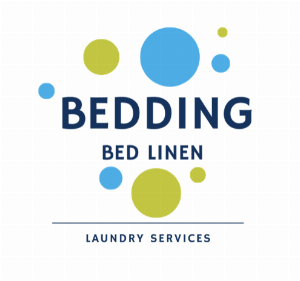 Bedding bed linen Laundry Logo