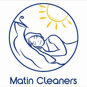 MATIN CLEANERS Logo