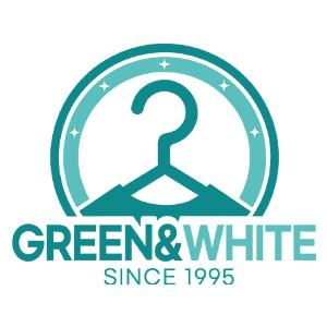 Green & White Cleaners Logo