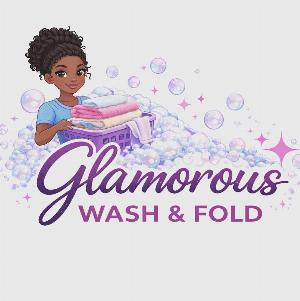 Glamorous Wash and fold Logo