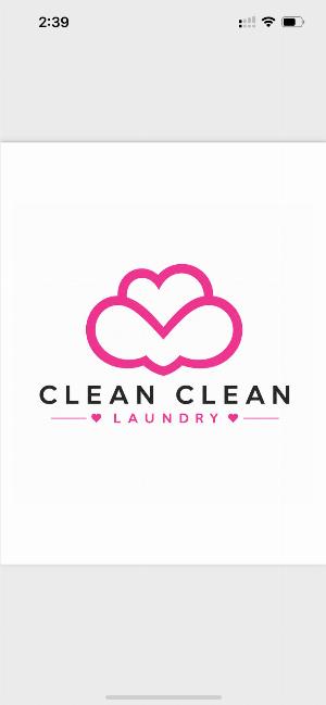 Clean Clean Laundry Logo