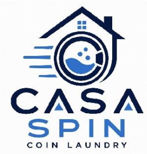 CASA SPIN COIN LAUNDRY Logo