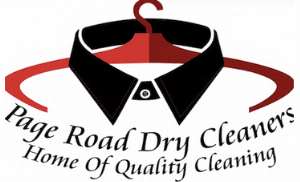Page Road Dry Cleaner Logo