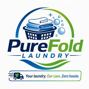 PureFold Laundry Logo