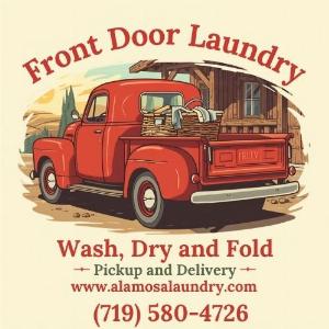Front Door Laundry Service Logo