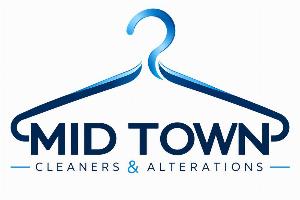 MID TOWN CLEANERS Logo