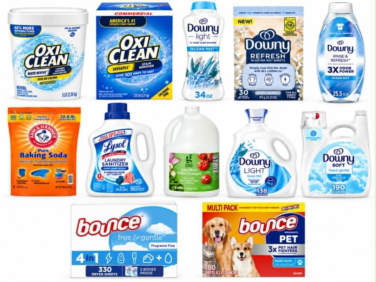Laundry products and add-ons